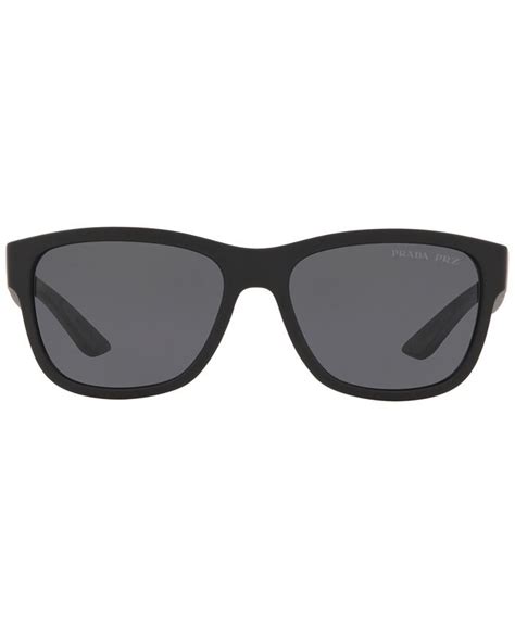 PRADA LINEA ROSSA Men's Polarized Sunglasses, PS 03QS 